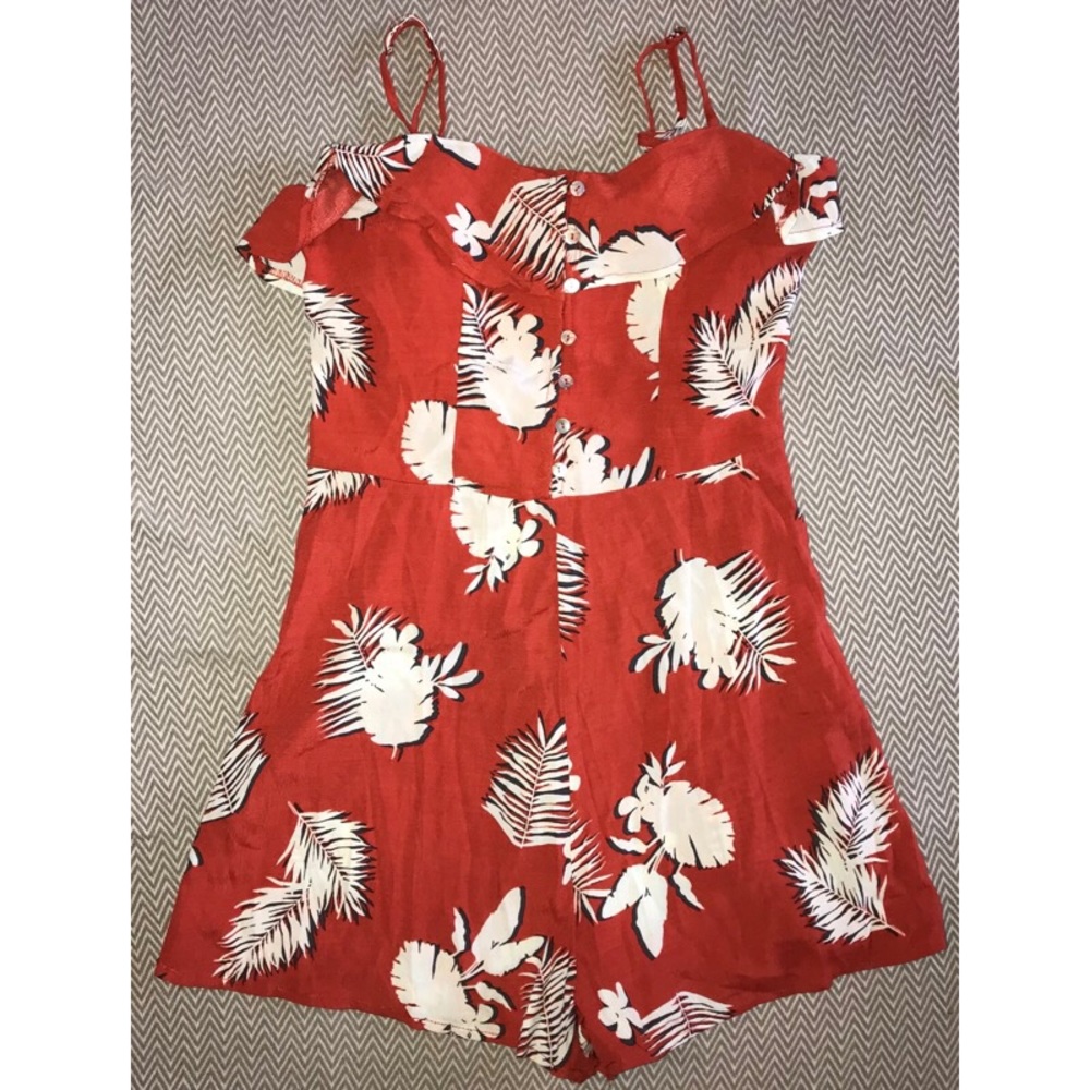 🌴FOREVER 21 TROPICAL ROMPER